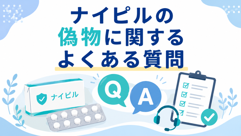 ナイピルの偽物に関するよくある質問