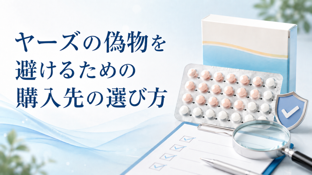ヤーズの偽物を避けるための購入先の選び方